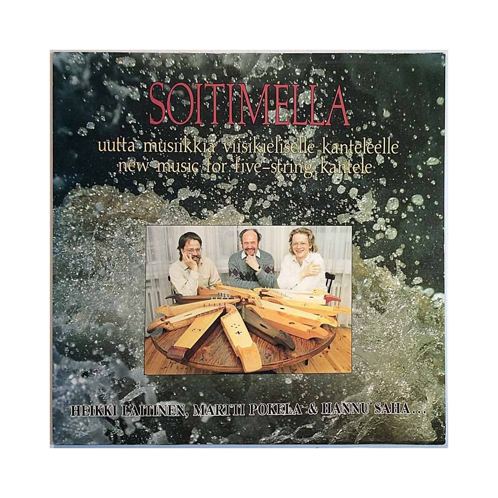 Laitinen, Pokela, Saha 1986 KILP 11 Soitimella uutta musiikkia viisikieliselle kanteleelle Used LP