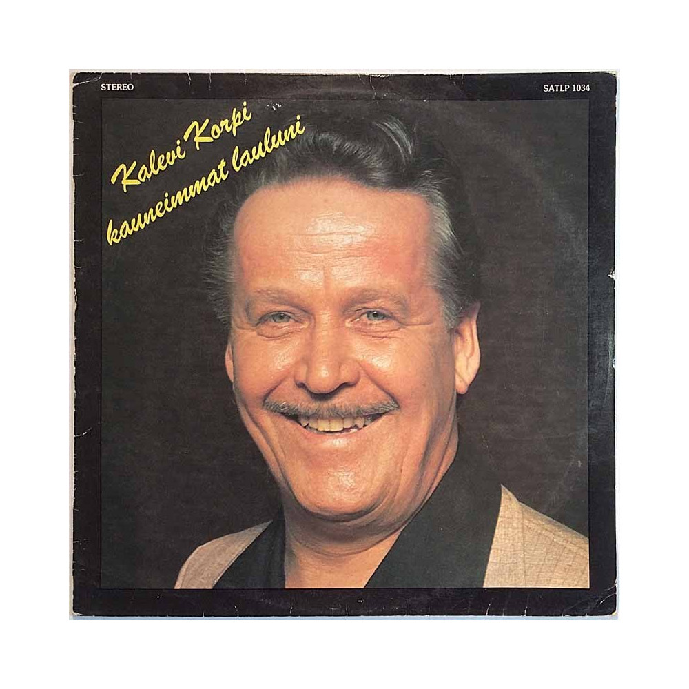 Korpi Kalevi 1977 SATLP 1034 Kauneimmat lauluni Used LP