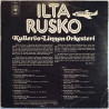 Kullervo Linnan Orkesteri 1973 S 65871 Iltarusko Begagnat LP