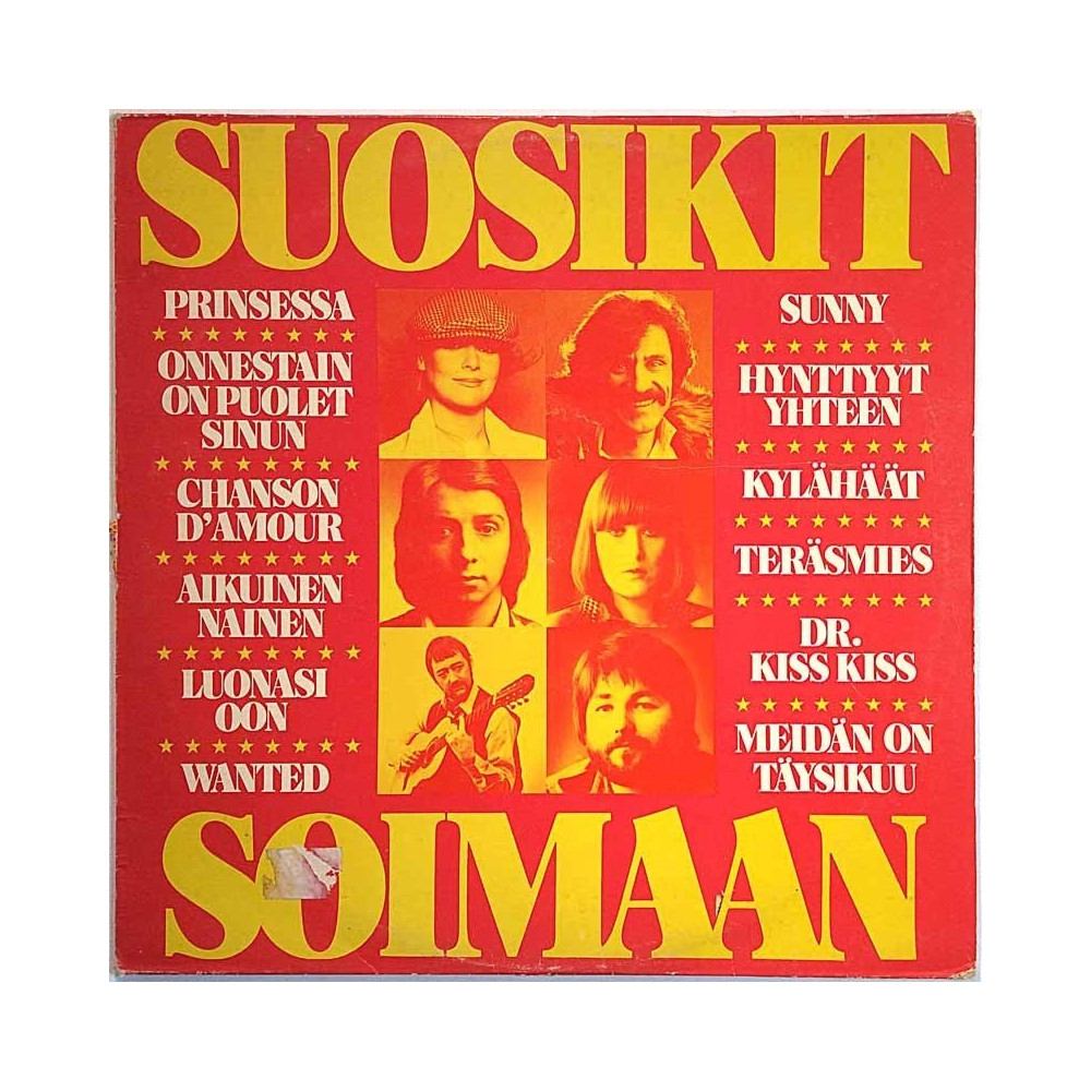 Eri Esittäjiä 1977 9C 054-38256 Suosikit Soimaan Used LP