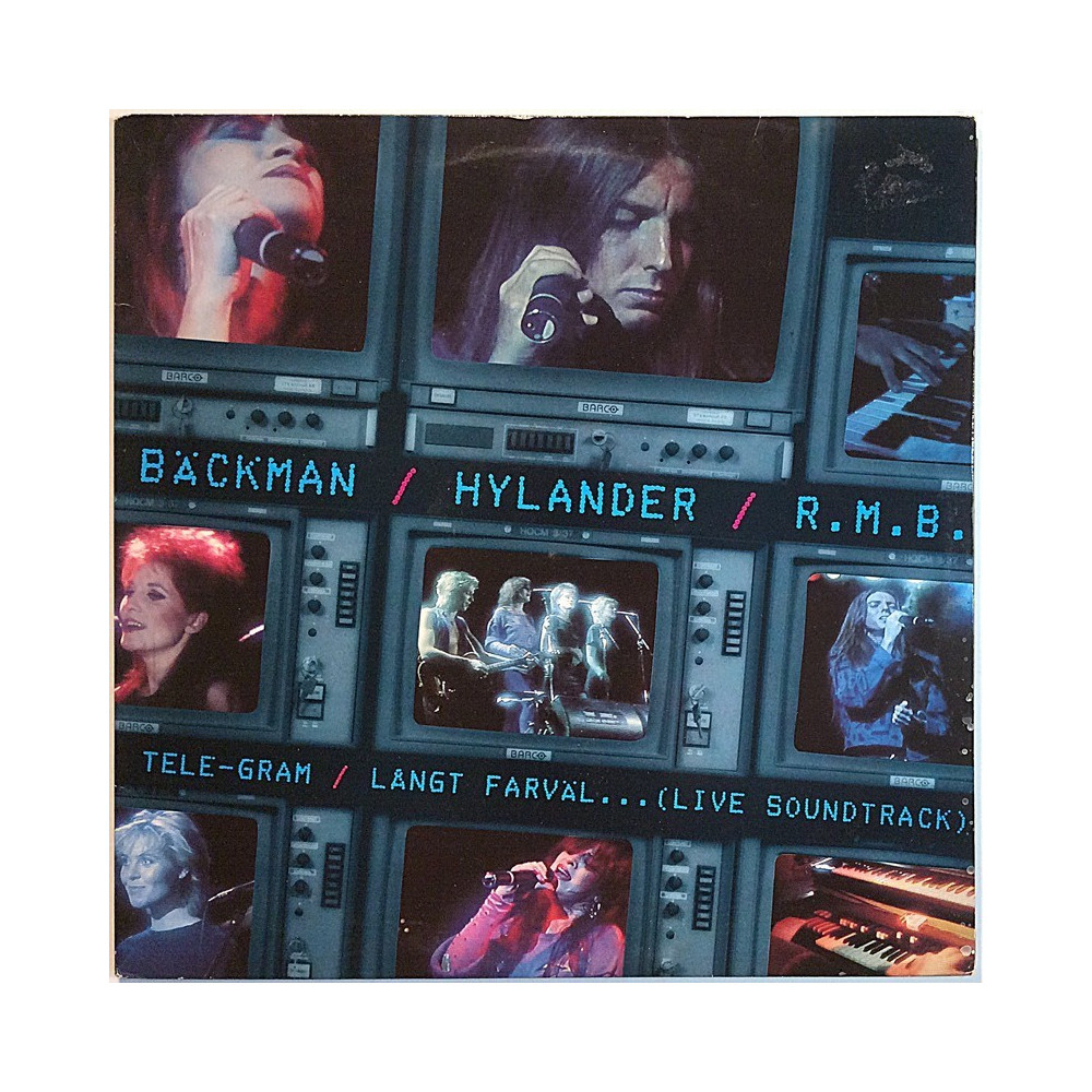 Bäckman / Hylander / R.M.B. 1985 PYDAN 1 AM 48 Tele-Gram/Långt Farväl...  2LP Begagnat LP