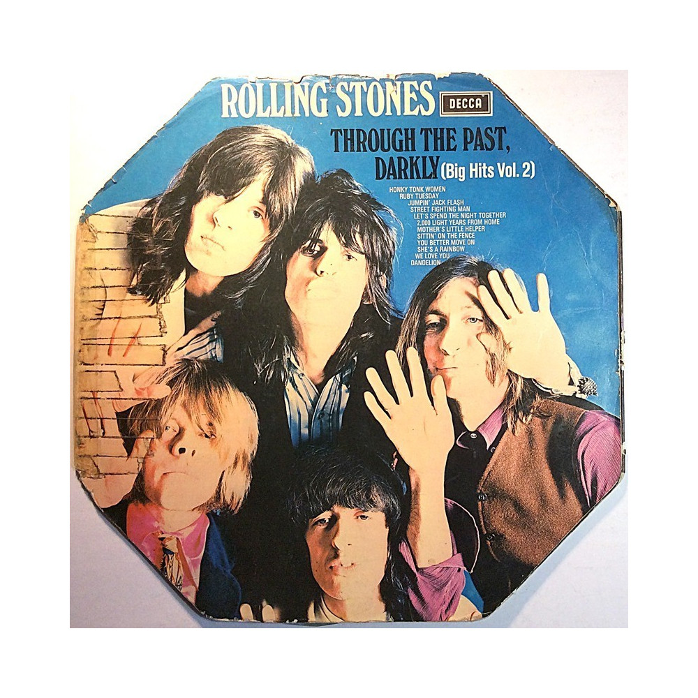 Rolling Stones 1969 SKL 5019 Through The Past, Darkly (Big Hits Vol. 2) Begagnat LP