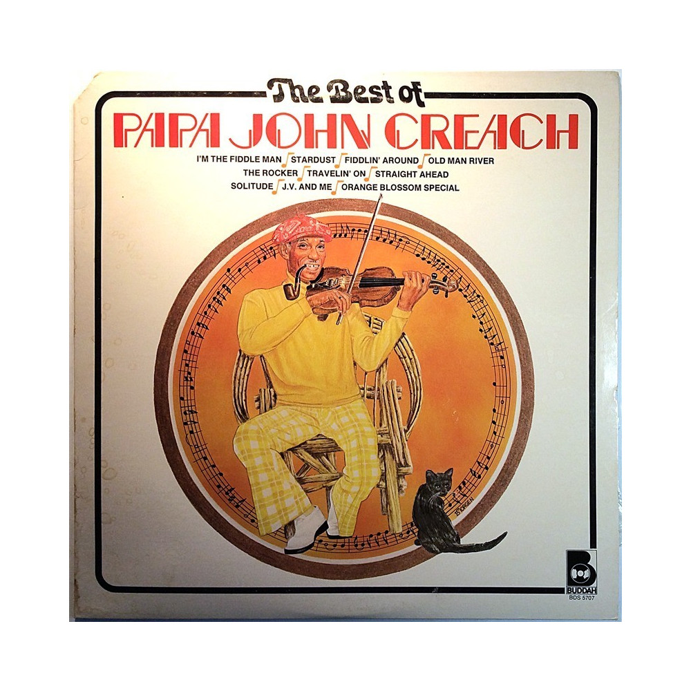 Creach Papa John 1977 BDS 5707 The Best Of Papa John Creach Used LP