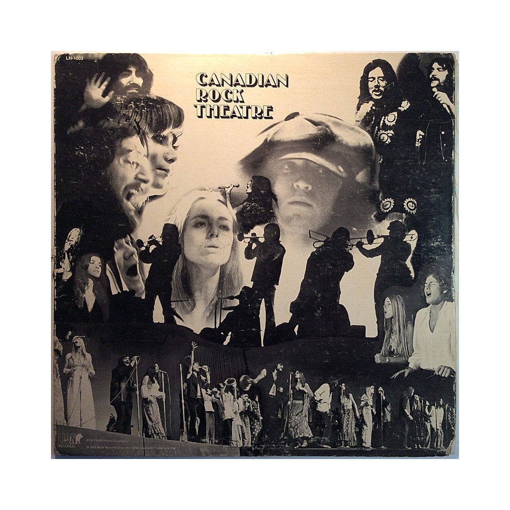 Canadian Rock Theatre 1972  LN-1003 Canadian Rock Theatre -72 Used LP
