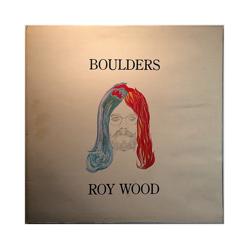 Wood Roy: Boulders  kansi VG+ levy EX- Käytetty LP