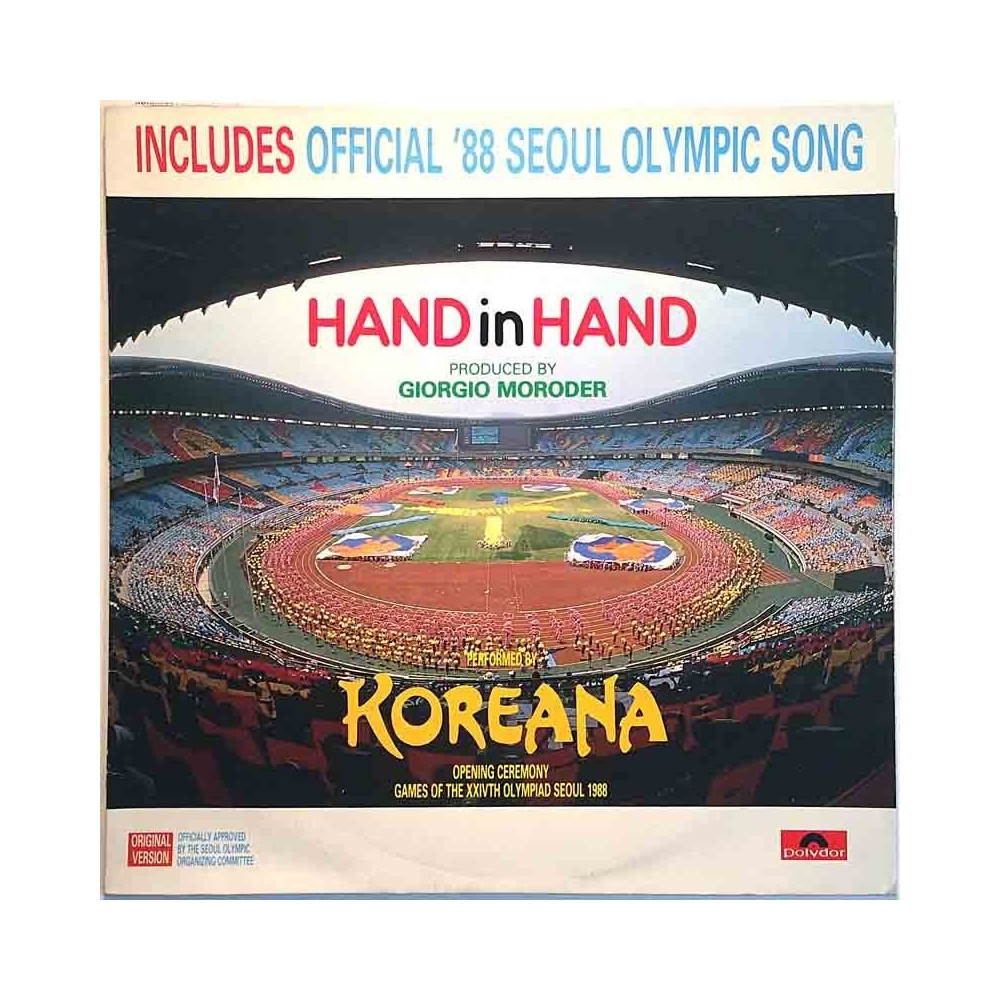 Koreana 1988 836 111-1 Hand In Hand Begagnat LP