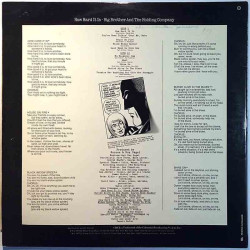 Big Brother And The Holding Co.: How Hard It Is  kansi VG+ levy VG+ Käytetty LP