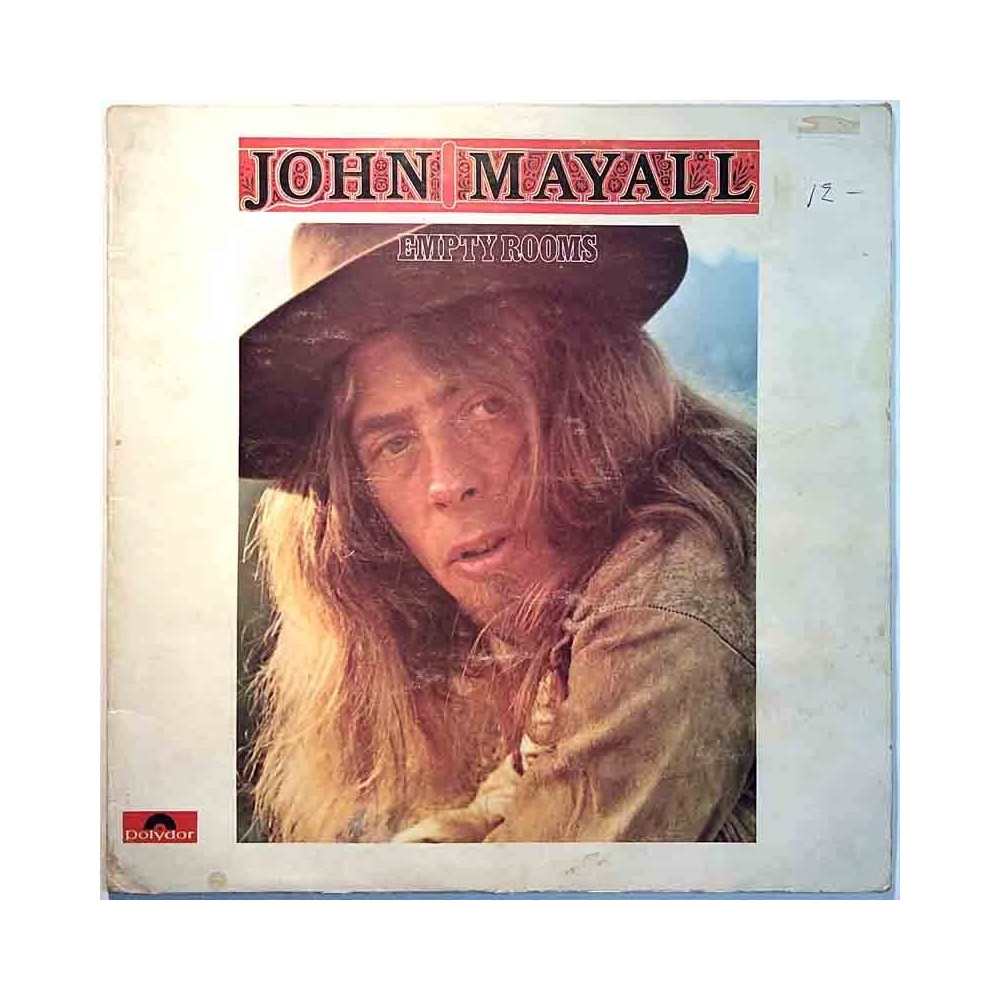Mayall John: Empty Rooms  kansi VG- levy VG Käytetty LP