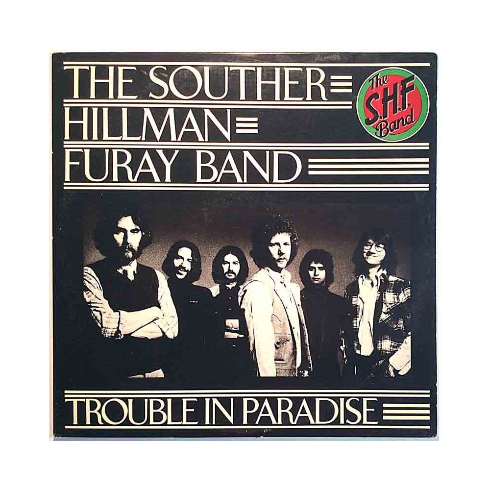 Souther-Hillman-Furay Band 1975 7E-1036 Trouble In Paradise Used LP