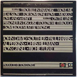 Souther-Hillman-Furay Band 1975 7E-1036 Trouble In Paradise Used LP
