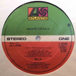MC5 1970 K50346 Back In The USA Begagnat LP
