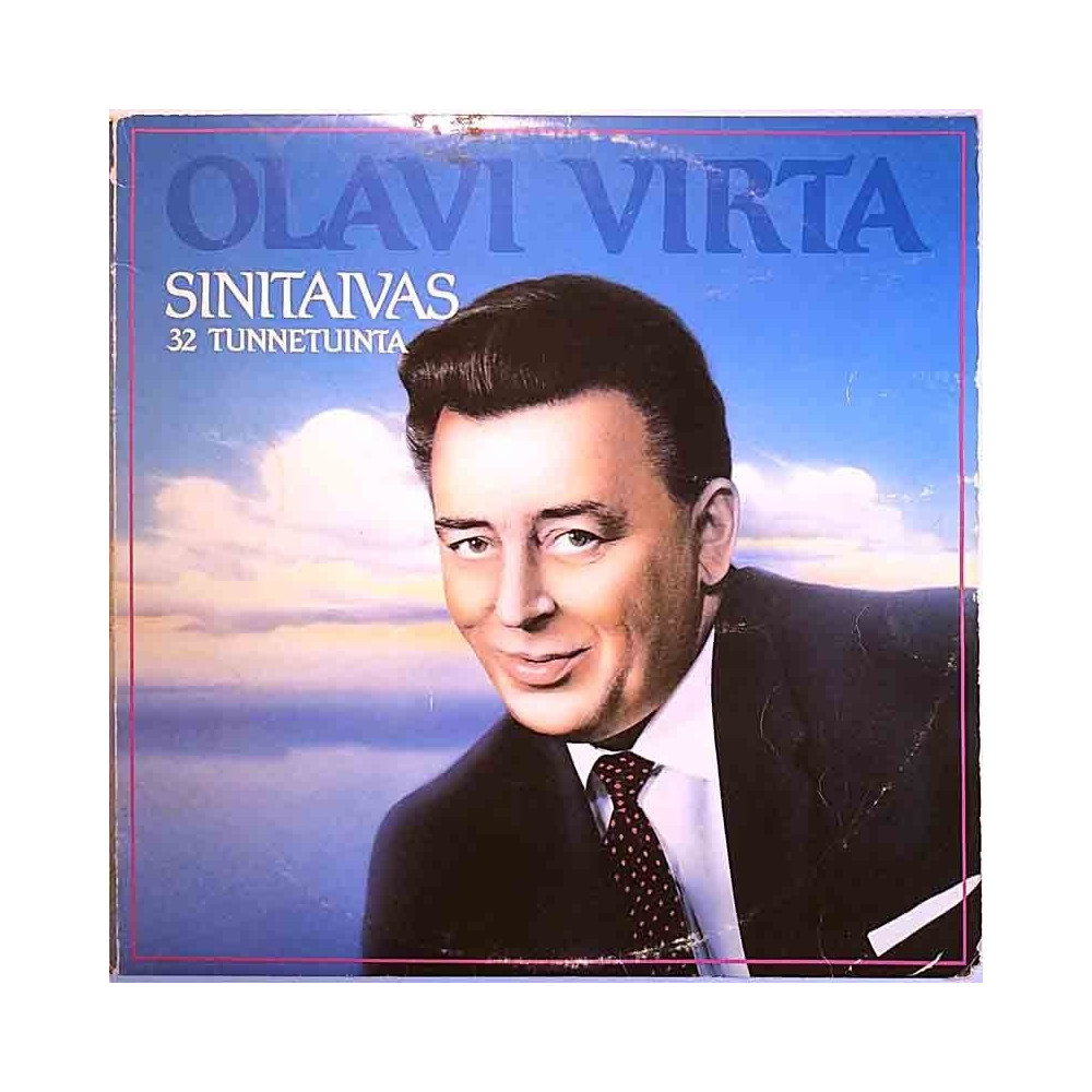Virta Olavi 1983 HLP 612-613 Sinitaivas 32 Tunnetuinta 2LP Begagnat LP