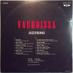 Jazzvikings: Vauhdissa  kansi EX- levy EX Käytetty LP