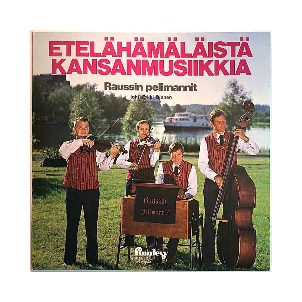 Raussin pelimannit 1973 SFLP 8544 Etelähärmäläistä Kansanmusiikkia Used LP