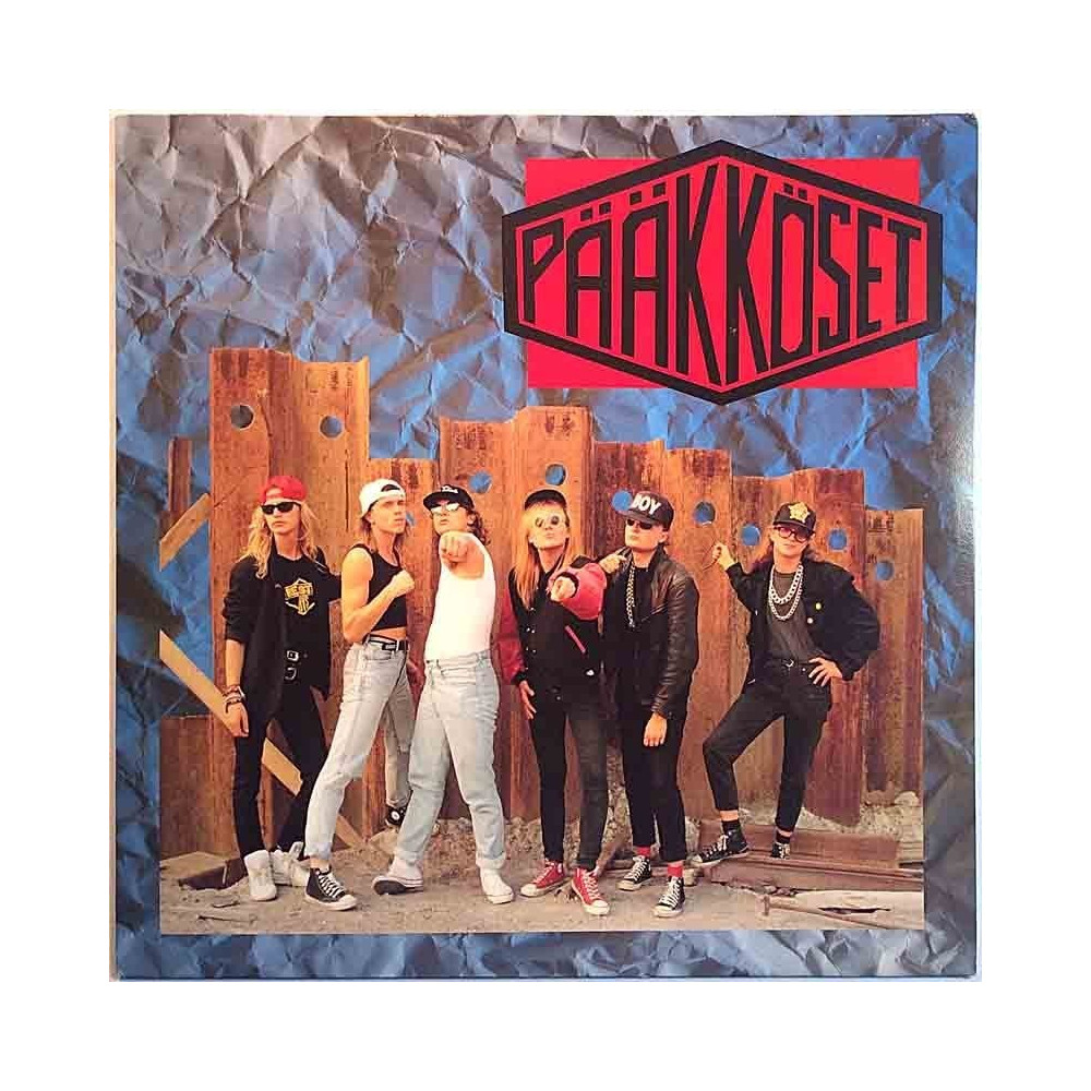 Pääkköset: Pääkköset -89  kansi EX levy EX Käytetty LP