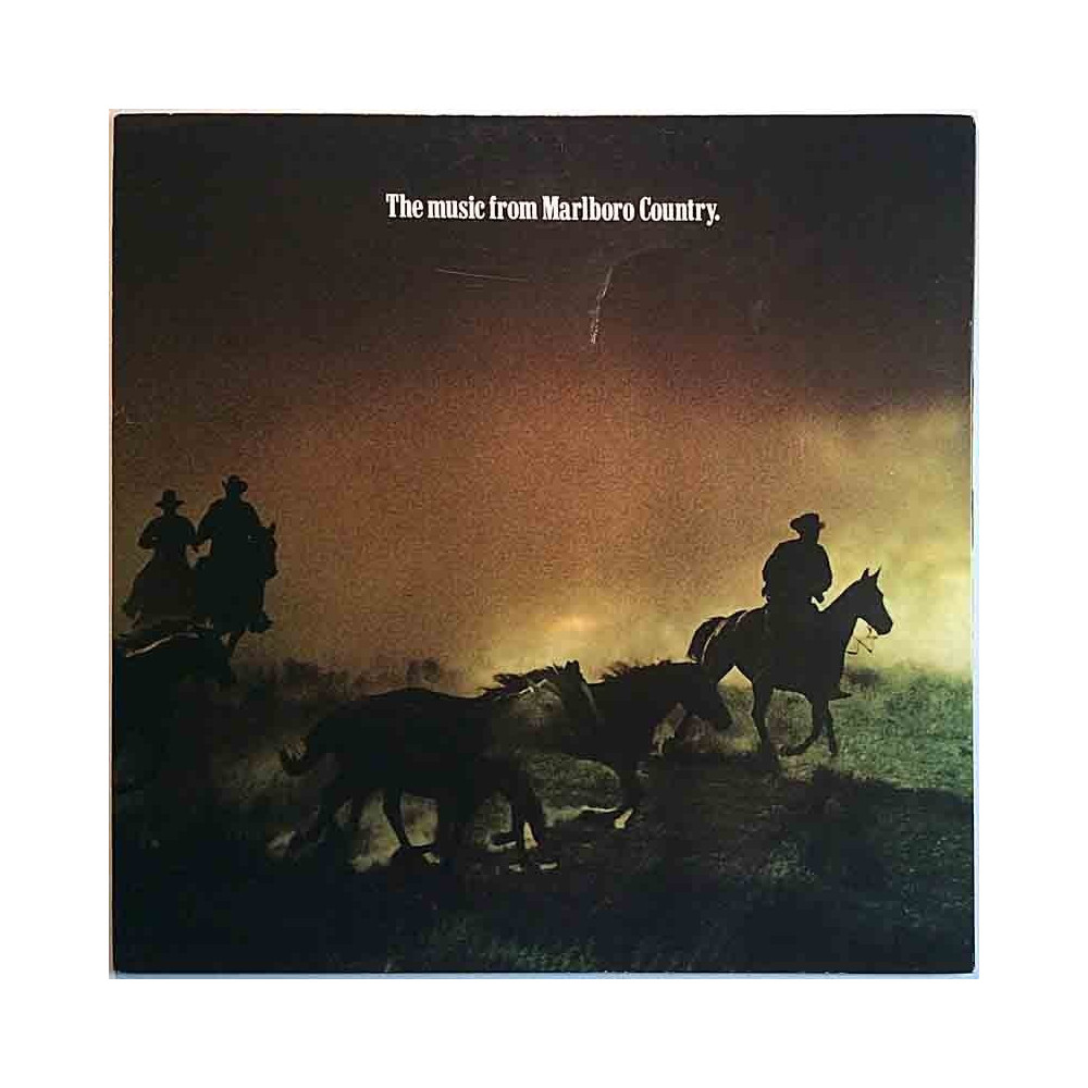 Various Artists 1973 P-1000 The Music From Marlboro Country Used LP