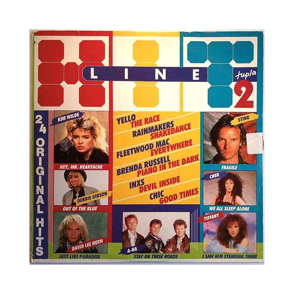 Various Artists 1988 FILP 16 HITLINE 2LP Used LP