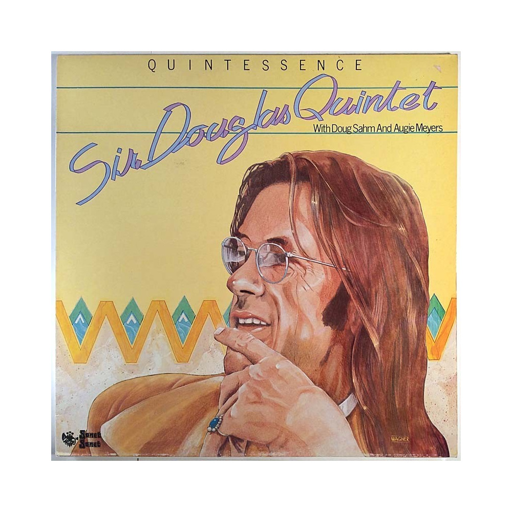 Sir Douglas Quintet 1982 SNTF 881 Quintessence Used LP