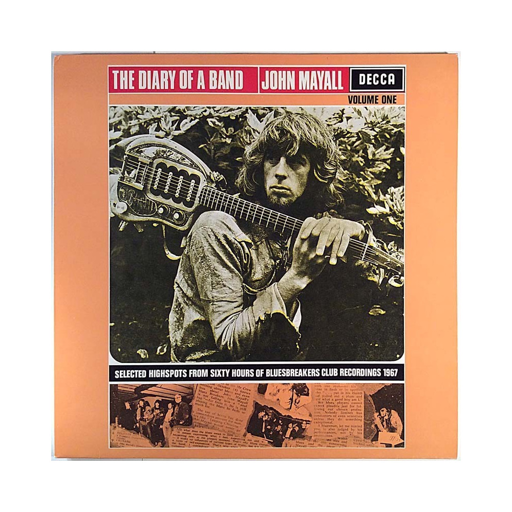 Mayall John 1968 6.30122-06 The Diary Of A Band Volume One Used LP
