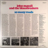 John Mayall & The Bluesbreakers: So Many Roads  kansi VG+ levy EX- Käytetty LP