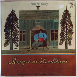 Various artists Folkmusik i Sverige 1973 RIKS LPF 1 Munspel Och Handklaver Used LP