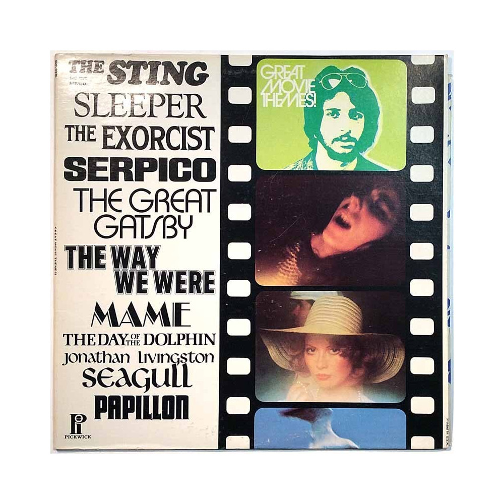Pickwick Orchestra & Singers: Great Movie Themes!  kansi EX levy EX- Käytetty LP