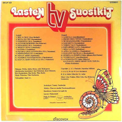 Piritta, Jukka Siikavire, Esa Helasvuo ym.: Lasten TV Suosikit  kansi VG- levy EX Käytetty LP