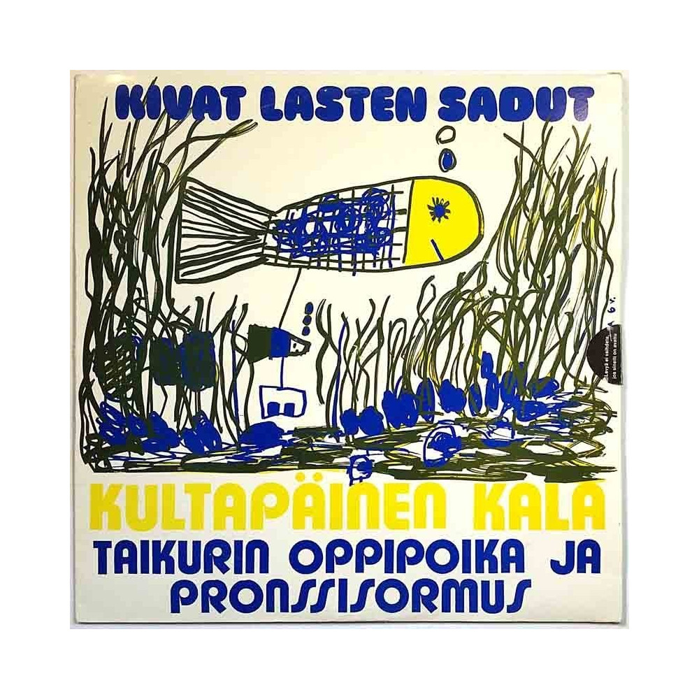 Kivat Lasten Sadut Vol. 2 1974 KLS 2 Kultapäinen Kala / Taikurin oppipoika Used LP