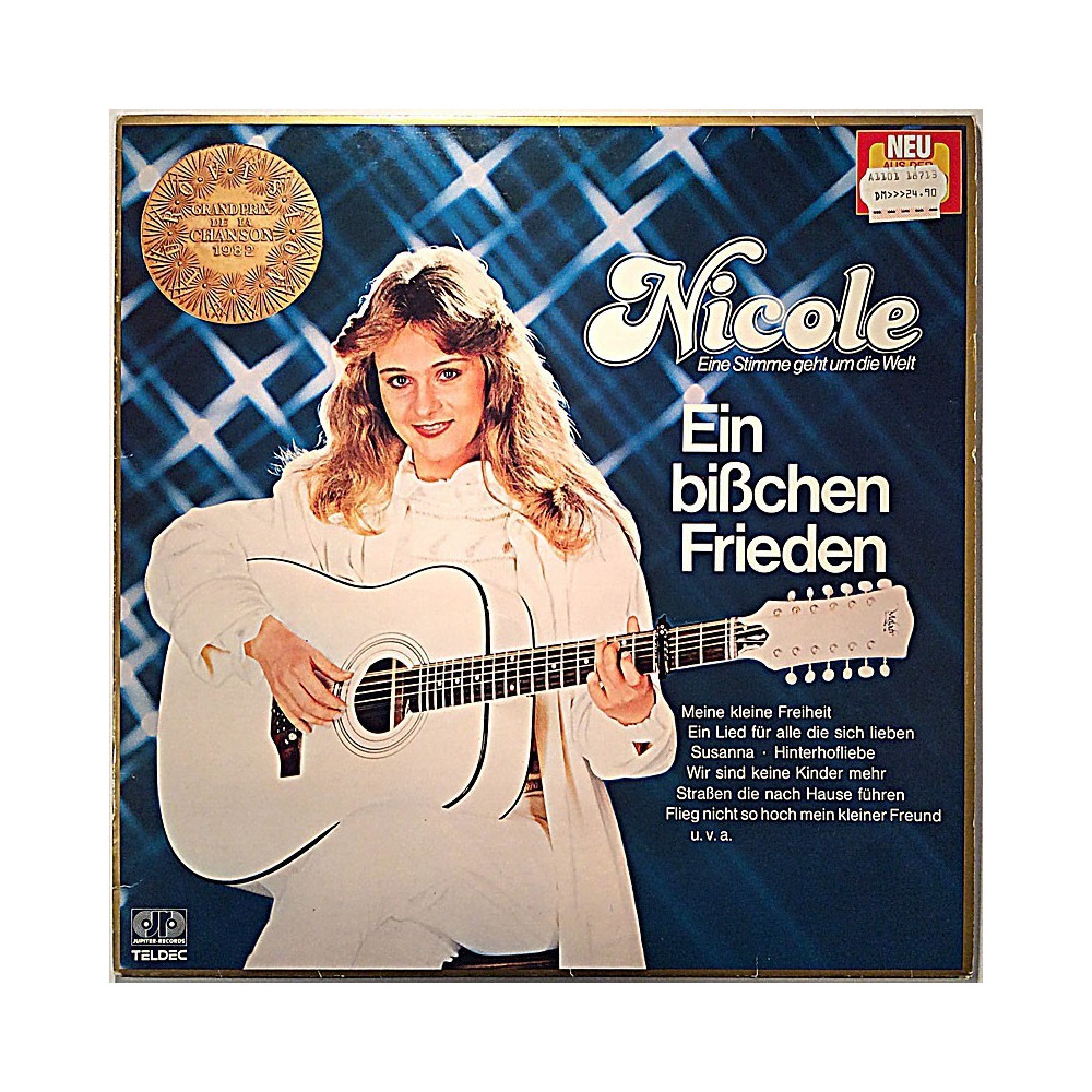 Nicole 1982 6.25200 Ein Bißchen Frieden Begagnat LP