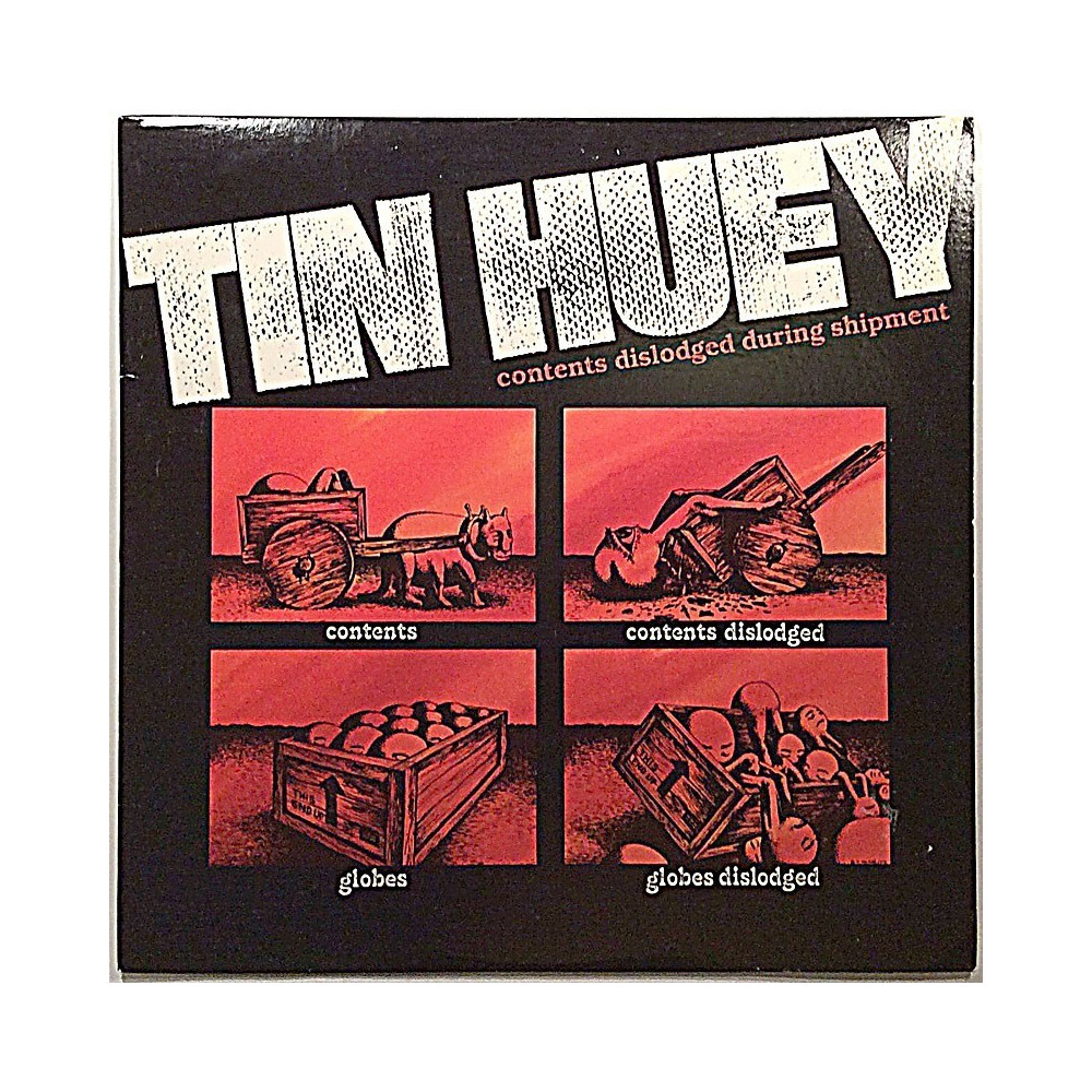 Tin Huey: Contents Dislodged During Shipment  kansi EX levy EX Käytetty LP