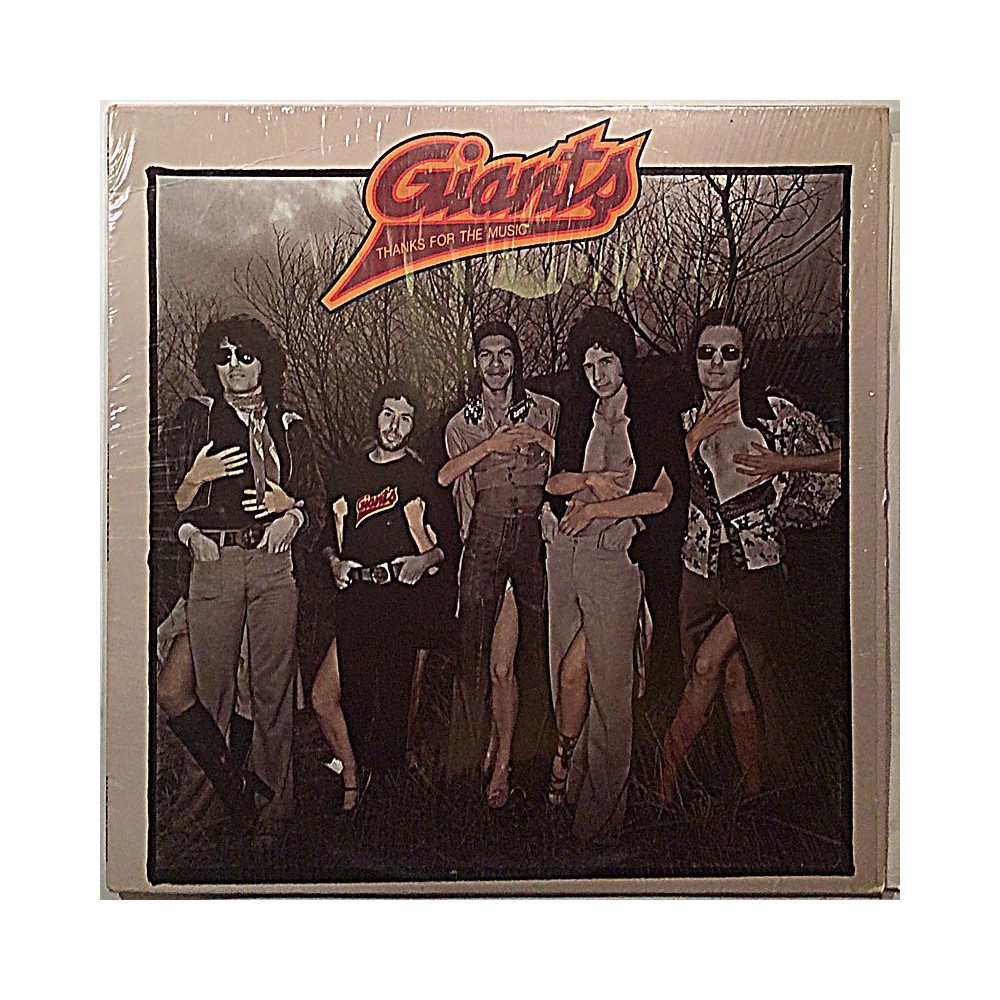 Giants: Thanks For The Music  kansi EX levy EX Käytetty LP