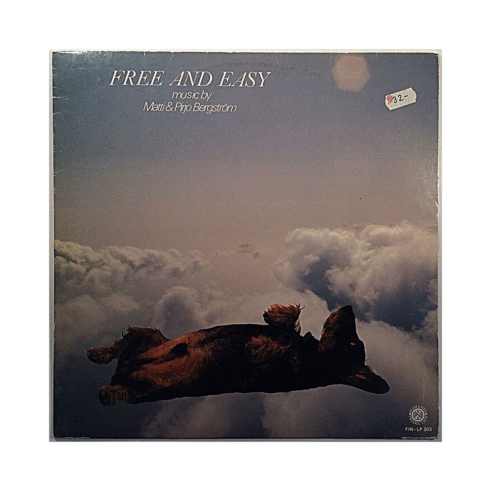Bergström Matti & Pirjo: Free And Easy  kansi VG+ levy EX Käytetty LP