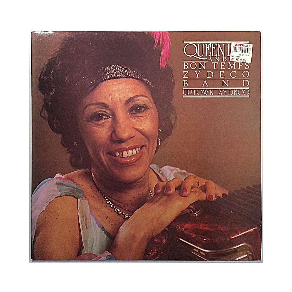 Queen Ida And The Bon Temps Zydeco Band 1982 SNTF 884 Uptown Zydeco Begagnat LP