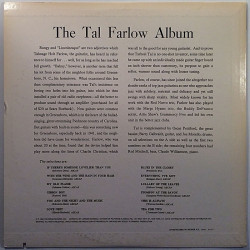 Farlow Tal: The Tal Farlow Album  kansi EX- levy EX Käytetty LP