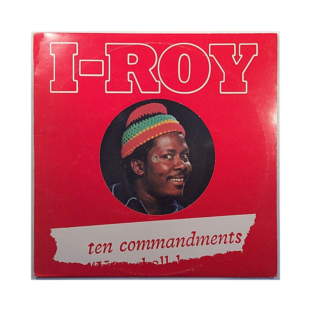 I-Roy: Ten Commandments, picture Disc  kansi EX levy EX Käytetty LP