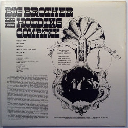 Big Brother & The Holding Company: Featuring Janis Joplin -70  kansi EX levy EX Käytetty LP