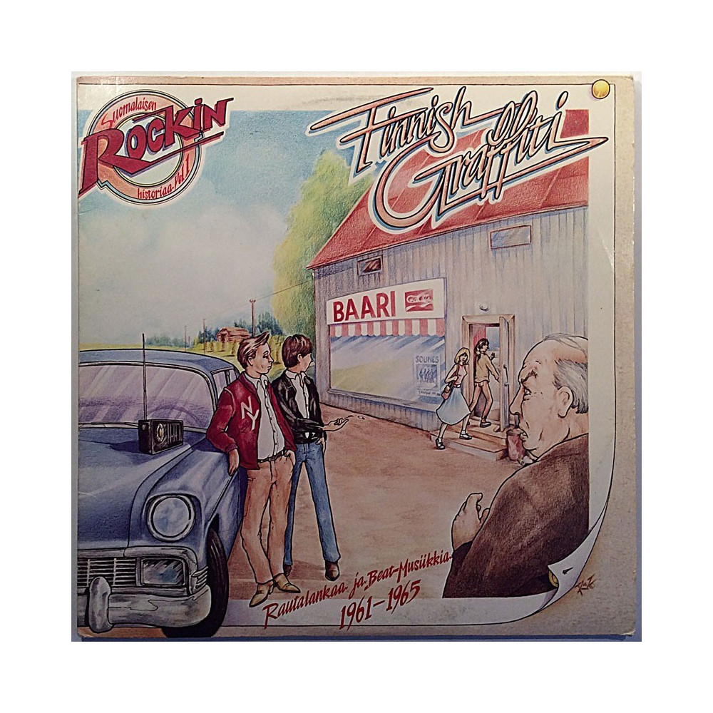 Various, Finnish Graffiti 1979 FL 1500-1501 Rautalankaa Ja Beat-musiikkia 1961-65 2LP Used LP
