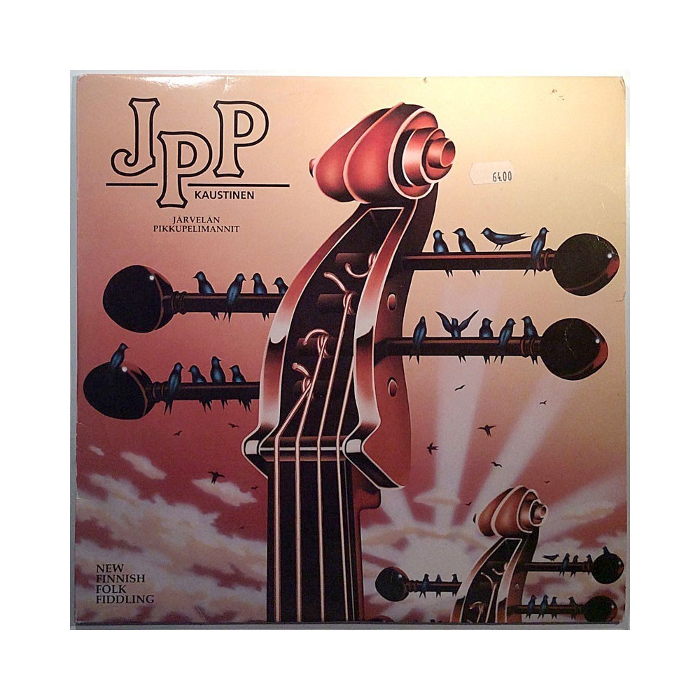 Järvelän Pikkupelimannit: JPP, New Finnish Folk Fiddling 2LP  kansi VG+ levy EX- Käytetty LP