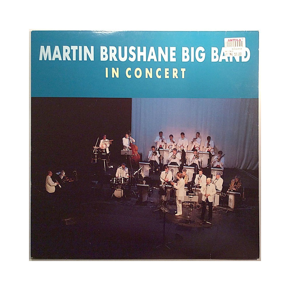 Martin Brushane Big Band: In Concert  kansi EX levy EX Käytetty LP