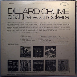 Dillard Crume And The Soul Rockers 1969 S-5168 Singing The Hits Of Today Second hand LP