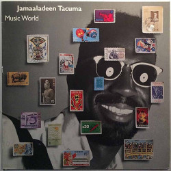 Jamalaaden Tacuma: Music World  kansi VG levy EX Käytetty LP