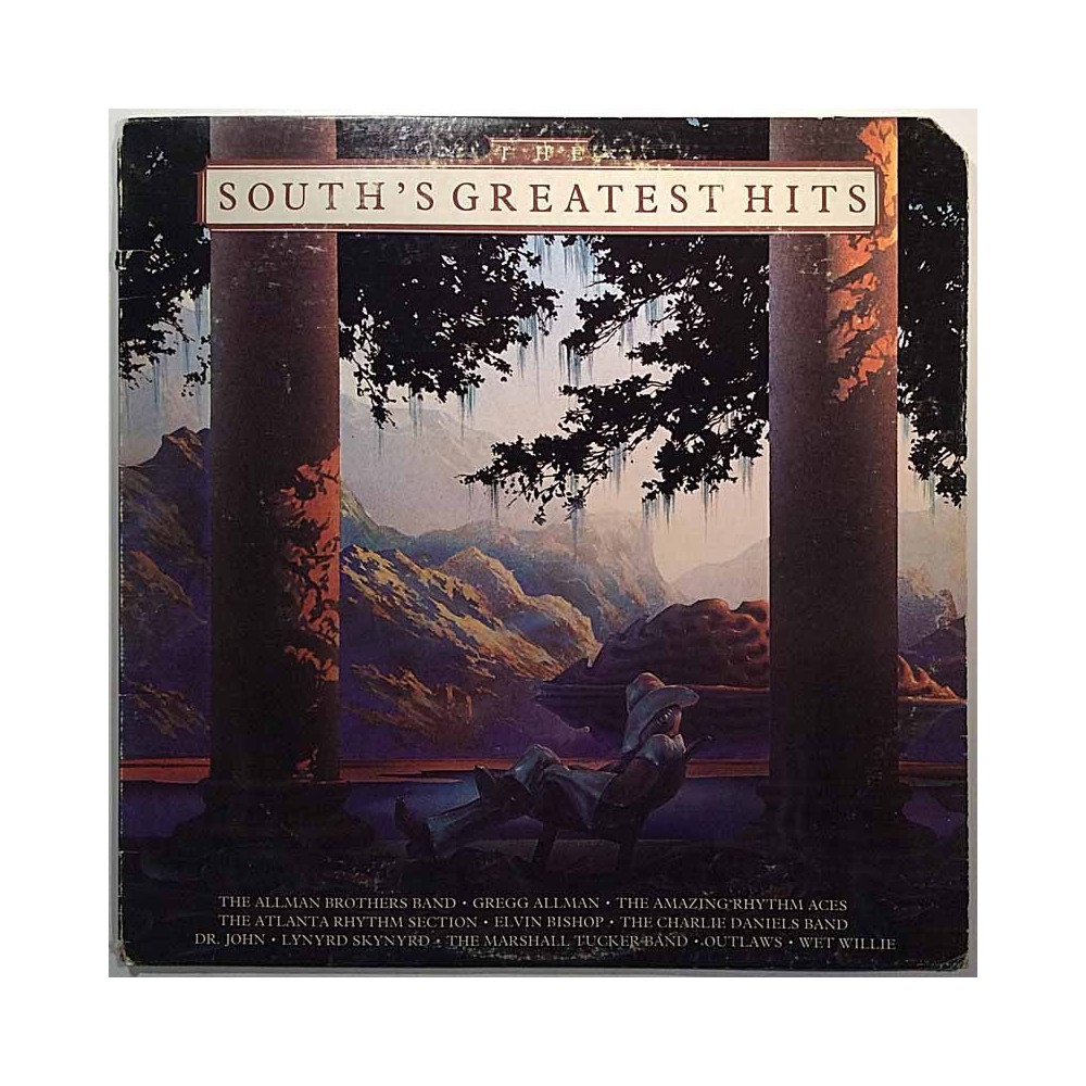 Original Artists: The South's Greatest Hits  kansi VG- levy VG Käytetty LP