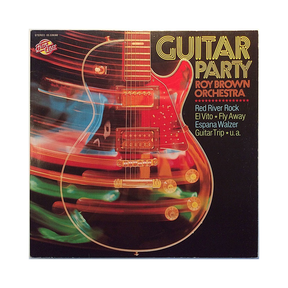 Roy Brown Orchestra: Guitar Party  kansi EX- levy EX Käytetty LP