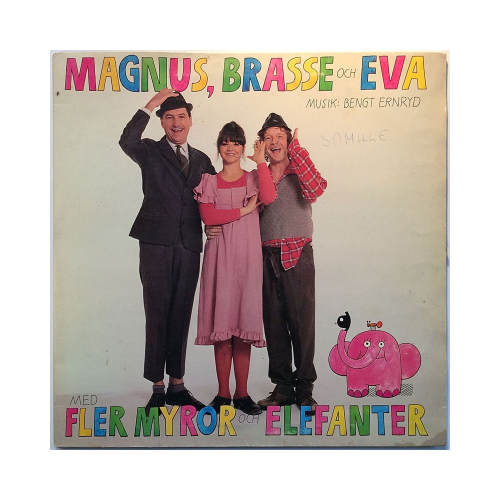 Magnus, Brasse Och Eva 1977 MLP 15.623 Fler Myror Och Elefanter 