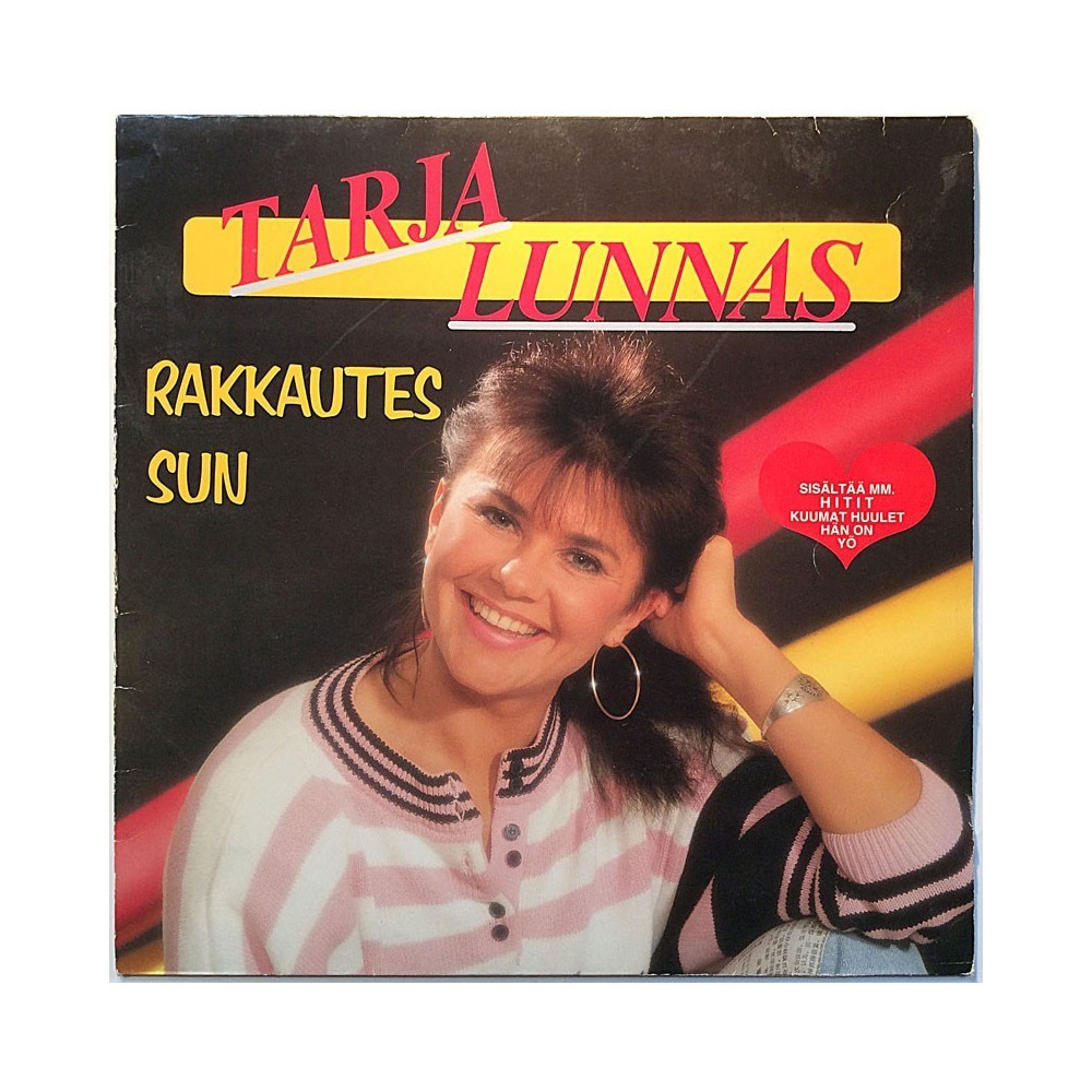 Lunnas Tarja: Rakkautes Sun  kansi EX- levy EX Käytetty LP