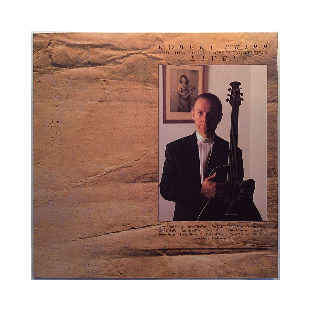 Fripp Robert 1986 EGED 43 Live! Begagnat LP