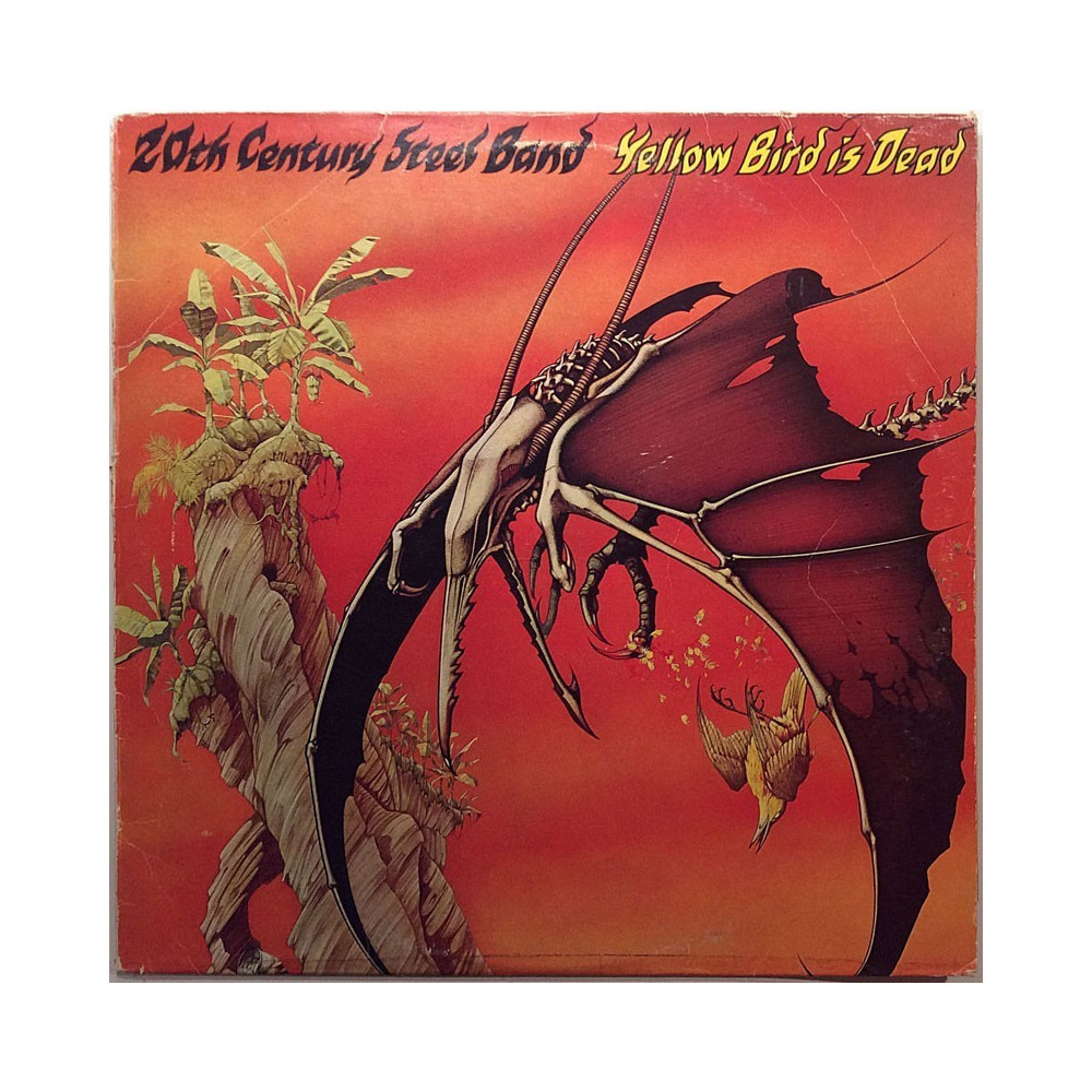 20th Century Steel Band: Yellow Bird Is Dead  kansi VG- levy VG+ Käytetty LP