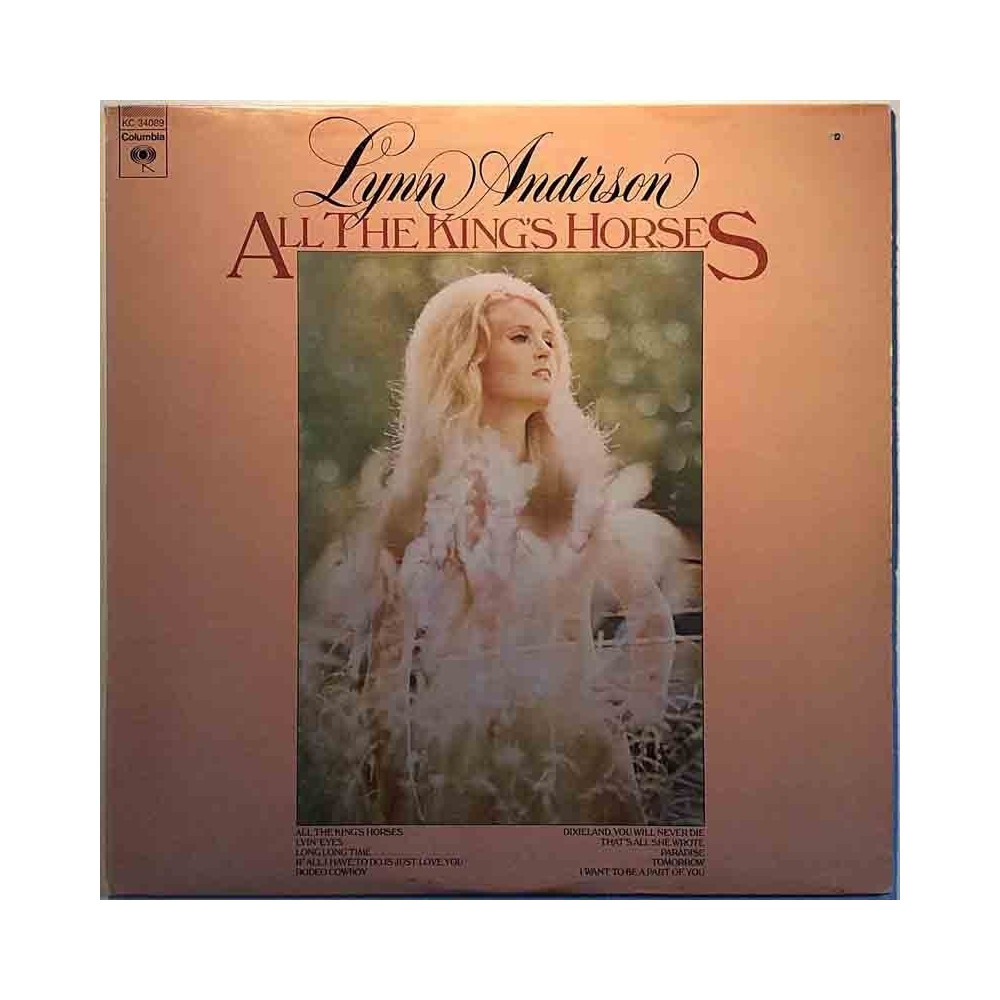 Anderson Lynn 1972-1976 KC 34089 All The King's Horses Begagnat LP