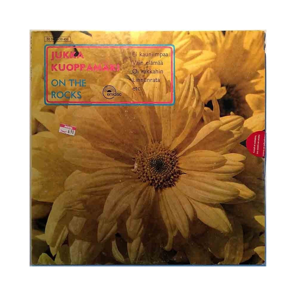 Kuoppamäki Jukka 1970 5E 048-50 453 On the Rocks Begagnat LP
