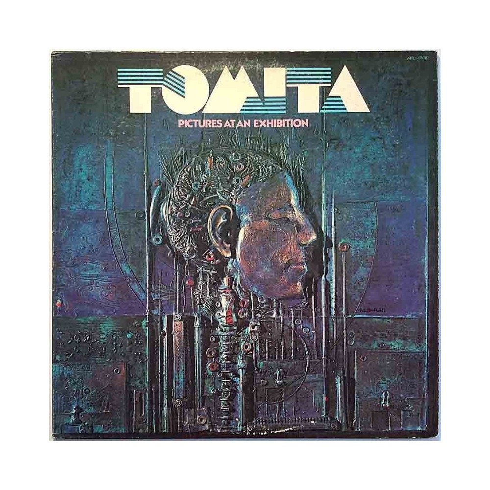 Tomita 1975 ARL1-0838 Pictures At An Exhibition Begagnat LP